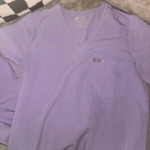 Figs Lavender scrub set